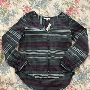 Madewell Multicolor Plaid Button-Down Shirt